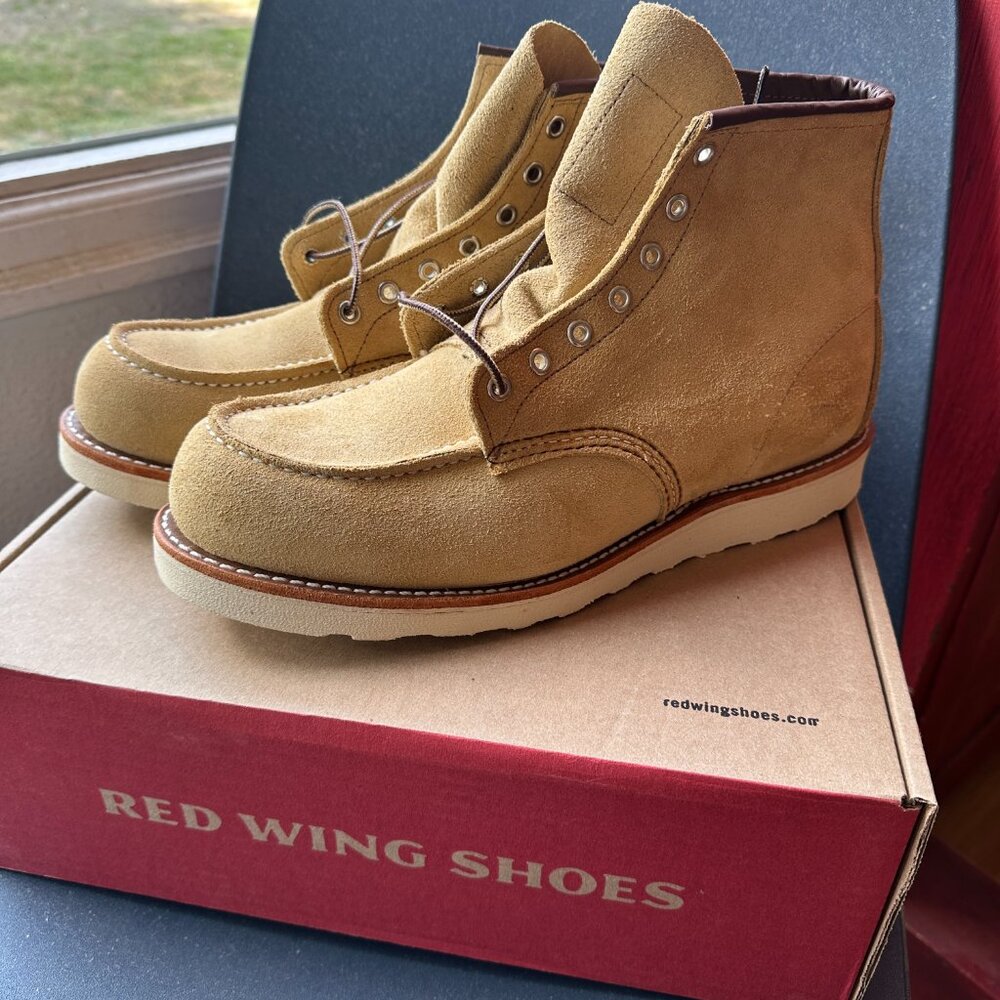 NWT Red Wing Heritage 8833 - Classic Moc Toe Boot - Hawthorne Abilene - 11.5 D